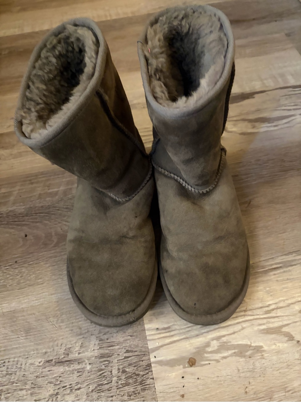 UGG Women's Classic Short Shearling Boots - Brown